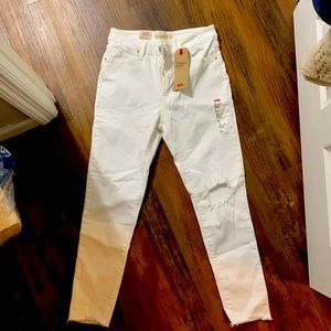 High rise skinny jeans Levi